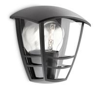 Philips Mygarden Applique Murale Creek 60 W E27 Sans Ampoule Noir