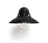 Philips Mygarden, Applique murale extérieure CORMORANT, nécessite une ampoule E27 max 60W, noire