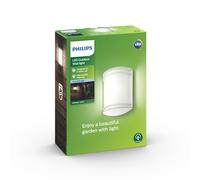 Philips Mygarden, applique murale extérieure LED ANTELOPE, 1x6W, blanc froid 4000K - Blanc