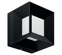 Philips Mygarden, applique murale extérieure LED Parterre, aluminium, noire 1x8W 230V