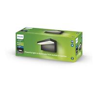 Philips myGarden, applique murale LED Bustan, 4,5 W. Pour éclairage de jardin et de terrasse, anthracite