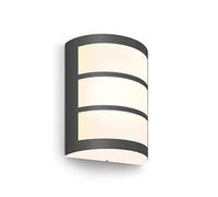 Philips Mygarden, applique murale LED Python, Anthracite, 1x6W, éclairage blanc chaud 2700K