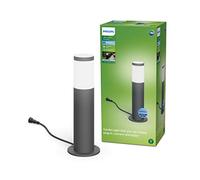 Philips Mygarden, borne extérieure LED ALPENGLOW, nécessite une ampoule E27 max 60W - Noir