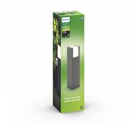 Philips myGarden Borne extérieure LED Arbour 6 W, lumière LED intégrée, noir, éclairage blanc chaud 2700K