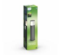 Philips Mygarden, Borne extérieure LED Stock, éclairage blanc chaud 2700K, 1x6W, anthracite