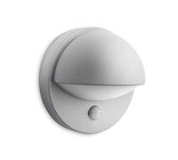Philips Applique murale d'extérieur myGarden June – 42 W détecteur de mouvement sans ampoule, gris