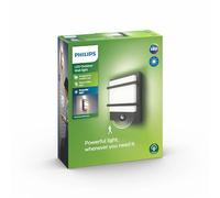 Philips myGarden Petronia Applique murale d'extérieur à LED avec détecteur de mouvement Anthracite 2700 K