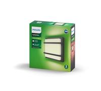 Philips myGarden Petronia Applique Murale d'extérieur à LED pour Jardin, terrasse et extérieur Anthracite 12 W 2700 K