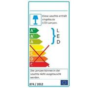 Philips MyLiving LED-Projecteur Byrl SceneSwitch Noir En Métal, Blanc Chaud