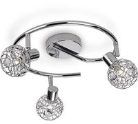 Philips MyLiving Spot Hosta, 3 ampoules, chromé