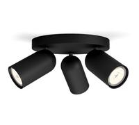 Philips Myliving Spot Plafond/Mur Pongee 3 X Noir