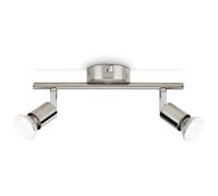 Philips Myliving Spots Plafond/Mur Limbali 2x nickel