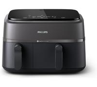 Philips NA350/00 friteuse Dual Basket Airfryer série 3000, 9 litres, 2 tiroirs, Technologie Rapid Air