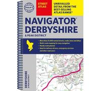 Philip's Navigator Street Atlas Derbyshire And The Peak District