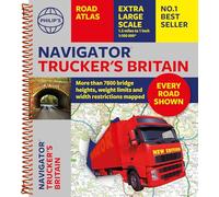 Philip's Navigator Trucker's Britain: Spiral Edition: Includes over 7800 bridge restrictions