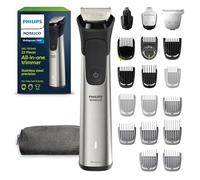 Philips Norelco MG7970/49 Kit de toilettage pour homme avec tondeuse pour barbe, tête, cheveux, corps, aine et visage avec lames en titane, 20 réglages de longueur, pas besoin d'huile de lame