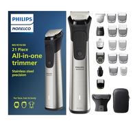Philips Norelco Multigroom Series 9000-21 Kit de toilettage pour homme, barbe, corps, visage, nez, oreilles avec étui de rangement de qualité supérieure, MG9510/60