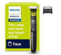 Philips Norelco OneBlade 360 Face Hybrid Tondeuse et Rasoir Emballage Sans Frustration QP2724/90