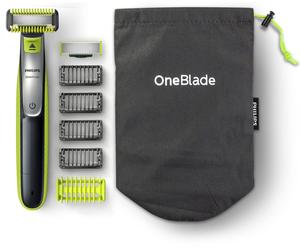 Philips Norelco OneBlade QP2630/30 tondeuse corps / rasoirs Charbon de bois, Citron vert