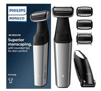 Philips Norelco Philips Bodygroom Series 5000, tondeuse étanche pour l'aine et le corps, rasage de près et confortable, épilation complète du corps, dos compris, autonomie de 60 min, modèle BG5025/40