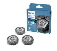 Philips Norelco SH91/52 Têtes de rasage de rechange compatibles avec Norelco Shaver Series S9000 et 9000 Prestige, dernière version pour SH90/70, SH98/70 et SH98/80
