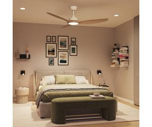 Philips Olas Plafonnier avec ventilateur, LED, 8720169369993,