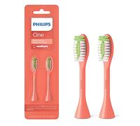 Philips One by Sonicare BH1022/01 Lot de 2 têtes de brosse Corail