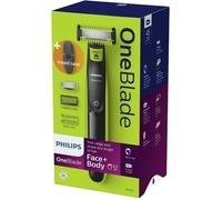 PHILIPS ONEBLADE FACE AND BODY TRIMMER QP2620/65 + ÉTUI DE VOYAGE