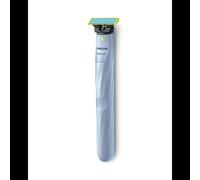 Philips OneBlade First Shave QP1324/20 : Rasoir à Grille Wet&Dry, Batterie NiMH 30min, USB, Contour-Following, Dual Protection System