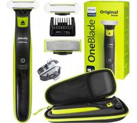 Philips OneBlade QP2721 20 Kit de rasage avec lame QP229 Étui de voyage WetDry