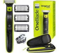 Philips OneBlade QP2724/10 Kit de rasage Noir Vert avec étui Tondeuse