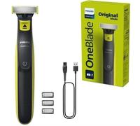 Philips Oneblade QP2724/10 rasoir à barbe - 3 attaches (1 / 3 / 5 mm) incluses - sans fil rechargeable