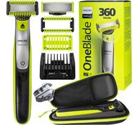 Tondeuse à barbe Philips Oneblade 360, étui de voyage