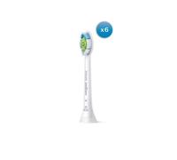 Philips Têtes de brosse à dents Sonicare W2 Optimal authentiques blanc – 1 paquet de 6