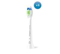 Philips Têtes de brosse à dents Sonicare W2 Optimal authentiques blanc – 1 paquet de 6