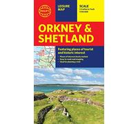 Philip's Orkney and Shetland: Leisure and Tourist Map: Leisure and Tourist Map
