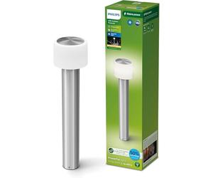 Philips Otis Borne d’Extérieur UltraEfficient, 2700 K, 800 lm, Inox