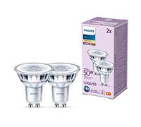 Philips LEDclassic Pack de 2 ampoules PAR16 GU10, 2700 K, 4,6 W, 8719514451636, PAR16