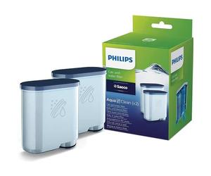 PHILIPS Pack de 2 Filtres à eau et à calcaire - AquaClean - CA6903/22