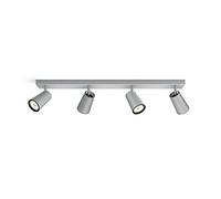 Philips Paisley - Opbouwspot - 4 Lichtpunten - Aluminium