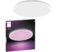 Philips Panneau LED connecté Hue Devote – White & Color Ambiance, Ø43 cm, 23W, 2900 lm, cadre blanc