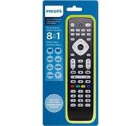 Philips Télécommande universelle SRP2018/10 8 en 1 Compatible 800 marques 10 m de portée Noir