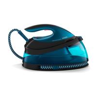 Philips PerfectCare Centrale vapeur, semelle en céramique, 120 g/min, 6,5 bars, 2 400 W, bleu (GC7846/80)