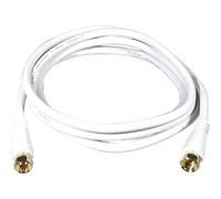 Philips PH61235 Câble coaxial RG6 standard Blanc 1,8 m