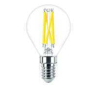 Philips Ampoule LED Master E14 sphérique à filament clair 5,9 W 806 lm Dim aWarm - Remplacement 60 W