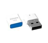 Philips Pico Édition High Speed clé USB 2.0 16 Go Ultra Small pour PC, Ordinateur Portable, Smart TV, Audio pour Voitures et Autres, Vitesse de Lecture jusqu'à 21 Mo/s
