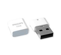Philips Pico Édition High Speed clé USB 2.0 32 Go Ultra Small pour PC, Ordinateur Portable, Smart TV, Audio pour Voitures et Autres, Vitesse de Lecture jusqu'à 23 Mo/s