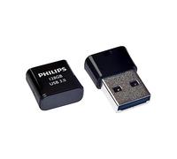 Philips Pico Édition Super Speed clé USB 3.0 128 Go Ultra Small pour PC, Ordinateur Portable, Smart TV, Audio pour Voitures et Autres, Vitesse de Lecture jusqu'à 180 Mo/s