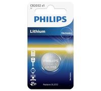 Philips Pile bouton CR2032 Lithium 3V 1 pièce