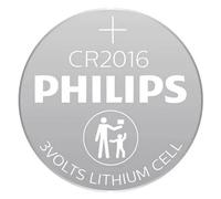 Philips Pile bouton CR2016 / DL2016 Lithium 3V